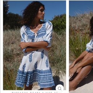 NWT Daughters of India Mishka Mini Dress XS